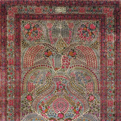 Lot 603 - Kirman Carpet Southeast Persia, second quarter...