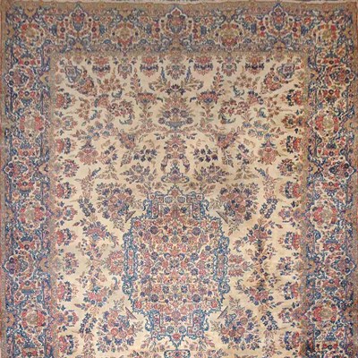 Lot 584 - Kirman Carpet Southeast Persia, second quarter...