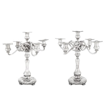 Lot 246 - Pair of Tiffany & Co. Makers Sterling Silver...