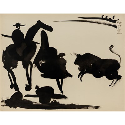 Lot 169 - After Pablo Picasso TOROS Complete set of...