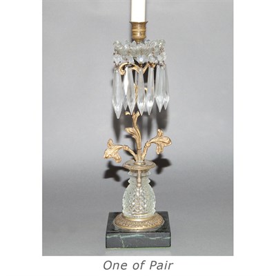 Lot 205 - Pair of Neoclassical Style Gilt-Metal and...