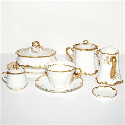 Lot 286 - Assembled Limoges Porcelain Dinner Service...