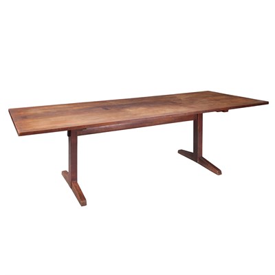 Lot 202 - George Nakashima American, 1905-1990 Trestle...