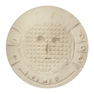 Lot 165 - Pablo Picasso FACE WITH GRID (A.R. 351)...