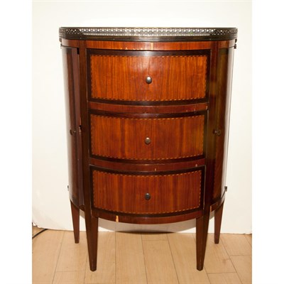 Lot 339 - Louis XVI Style Tulipwood and Mahogany...