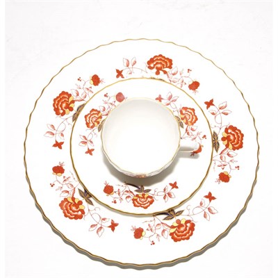Lot 406 - Royal Crown Derby Porcelain Dinner Service...