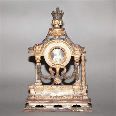 Lot 465 - Louis XV Style Gilt and Painted Wood Pocket...