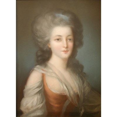 Lot 101 - Manner of Thomas Gainsborough Portrait of a...
