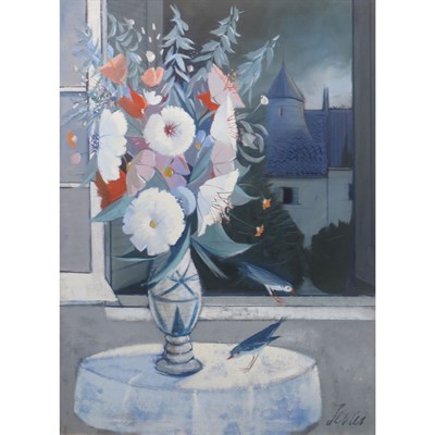 Lot 43 - Charles Levier French, 1920-2003 Matin Signed...