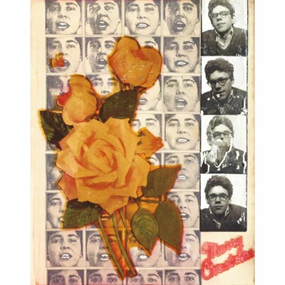 Lot 392 - Joe Brainard American, b. 1942 Merry Christmas...