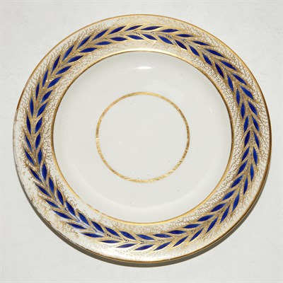 Lot 593 - Set of Eleven Derby Porcelain Dinner Plates...