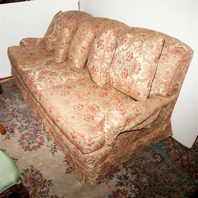 Lot 612 - Upholstered Three-Seat Sofa