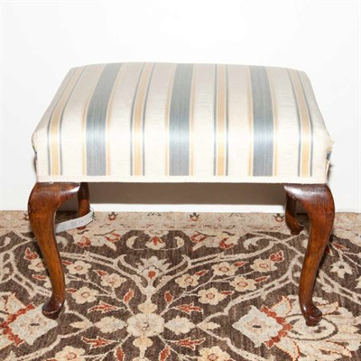 Lot 619 - George II Style Mahogany Stool Height 16...