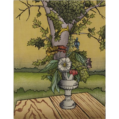 Lot 191 - Luigi Rist THE PICNIC TABLE (W. 39) Color...