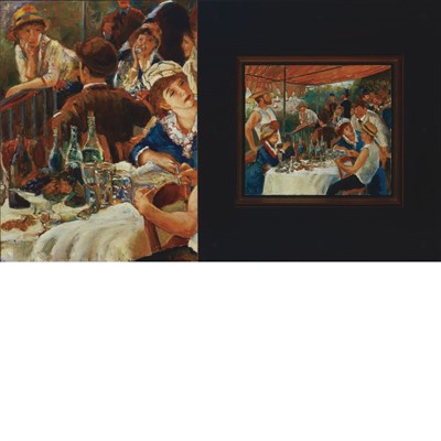 Lot 357 - David Bierk American, 1944-2002 After Renoir...