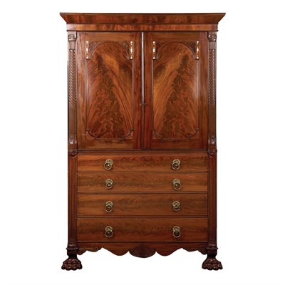 Lot 145A - Colonial George IV Bone Inlaid Rosewood and...
