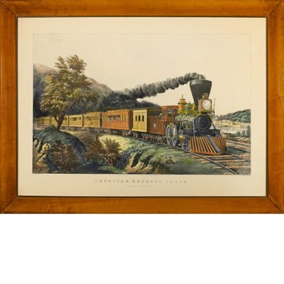 Lot 135 - Currier & Ives, publishers AMERICAN EXPRESS...