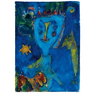 Lot 61 - Carl-Henning Pedersen Danish, 1913-2007...