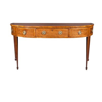Lot 245 - George III Mahogany Sideboard Late 18th...