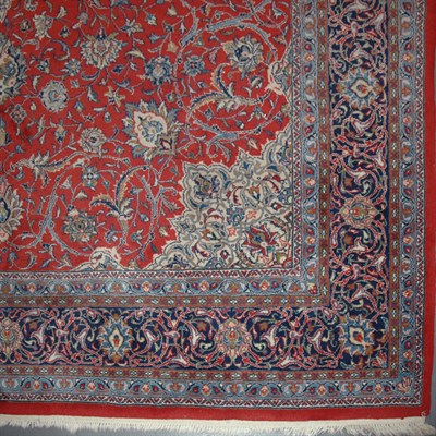 Lot 596 - Kashan Carpet Central Iran, Second half of the...