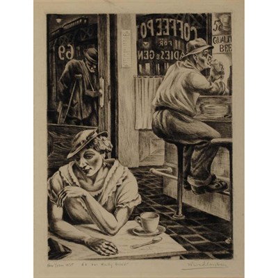 Lot 68 - Isaac Friedlander OUR DAILY BREAD Etching and...
