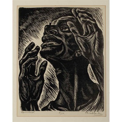Lot 66 - Isaac Friedlander (1890-1968) TOILERS;...