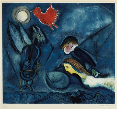 Lot 45 - After Marc Chagall by Georges Visat ALEKO...