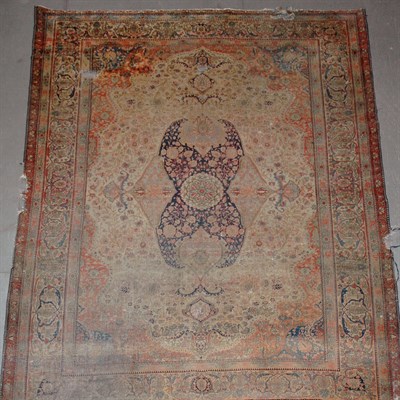 Lot 602 - Mohtashem Kashan Carpet Central Persia, last...