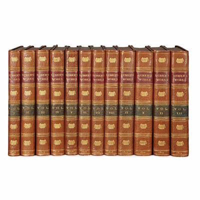 Lot 500 - [FINE BINDINGS] BURKE, EDMUND. Works. London:...