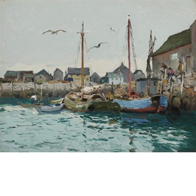 Lot 61 - Mathias Joseph Alten American, 1871-1938...