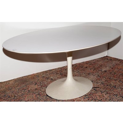 Lot 164 - Eero Saarinen Lacquered and Painted Aluminum...