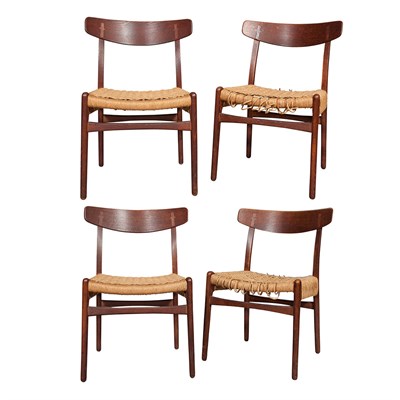 Lot 323 - Hans Wegner Danish, 1914-2007 Set of Four...