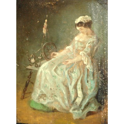 Lot 100 - European School Early 20th Century Young Woman...