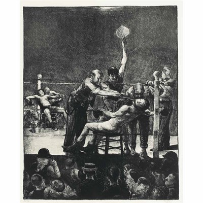 Lot 14 - George Bellows (1882-1925) BETWEEN ROUNDS NO....