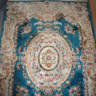 Lot 586 - Savonnerie Style Carpet China, mid 20th...