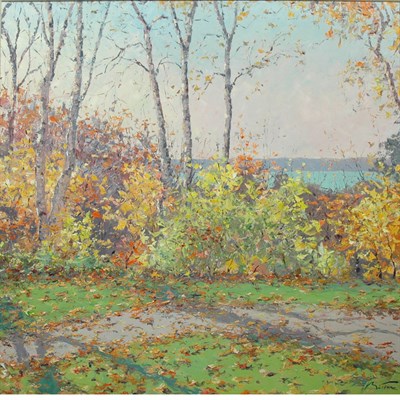 Lot 20 - Pierre Bittar French/American, b. 1934 Autumn...