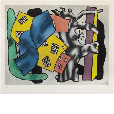 Lot 94 - After Fernand Leger LA RACINE GRISE (S. E21)...