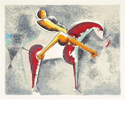 Lot 107 - Marino Marini (1901-1980) CAVALIERE (GUASTALLA...