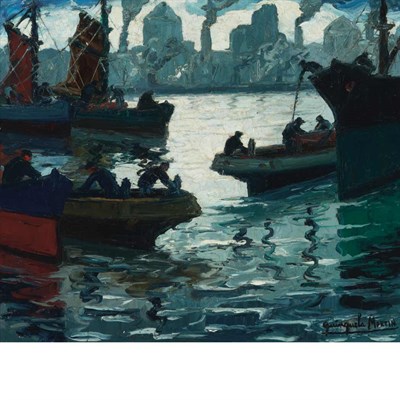 Lot 103 - Benito Quinquela Martin Argentine, 1890-1977...