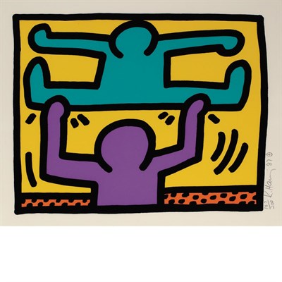 Lot 77 - Keith Haring (1958-1990) POP SHOP 1 Color...