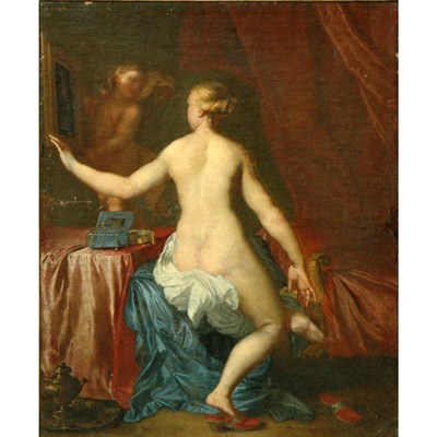 Lot 57 - Follower of Adriaen van der Werff Venus at Her...