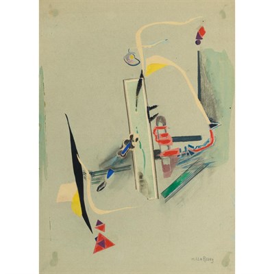 Lot 87 - Hilla Rebay American, 1890-1967 Untitled (616),...