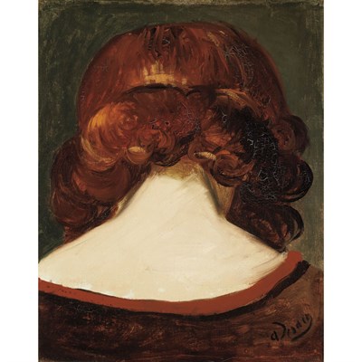 Lot 21 - Andre Derain French, 1880-1954 Nuque de Femme,...