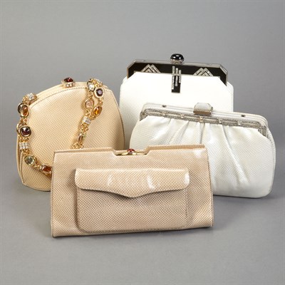Lot 729 - Group of Four Judith Leiber Rhinestone and...
