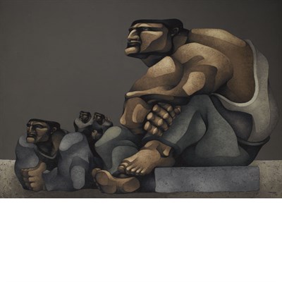 Lot 108 - Ricardo Carpani Argentine, 1930-1997 Untitled,...