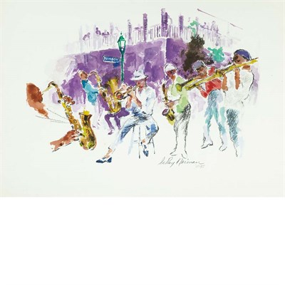 Lot 310 - LeRoy Neiman American, 1921-2012 Higher Ground,...