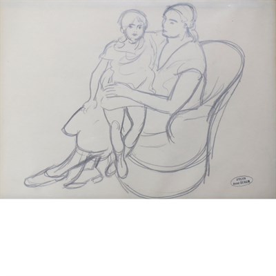 Lot 33 - Andre Derain French, 1880-1954 Mother and...