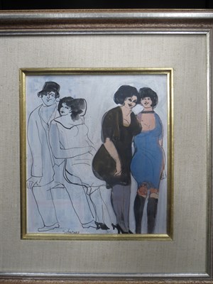 Lot 84 - David Schneuer Israeli, 1905-1988 The...