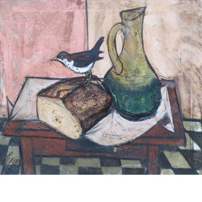 Lot 45 - Charles Levier French, 1920-2003 Still Life...