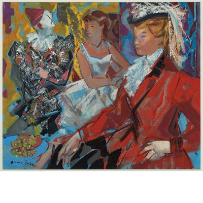 Lot 57 - Emilio Grau-Sala Spanish, 1911-1975 Gens du...